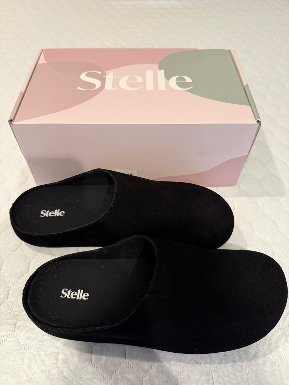 Stelle Clogs for women/men’s Potato Black Slip-On Indoor/Outdoor